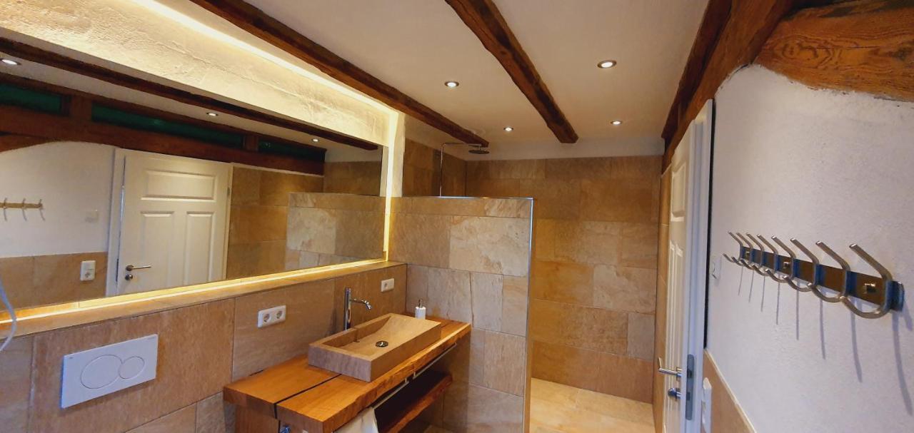Gaestehaus Craintaler Muehle B&B Creglingen Dış mekan fotoğraf